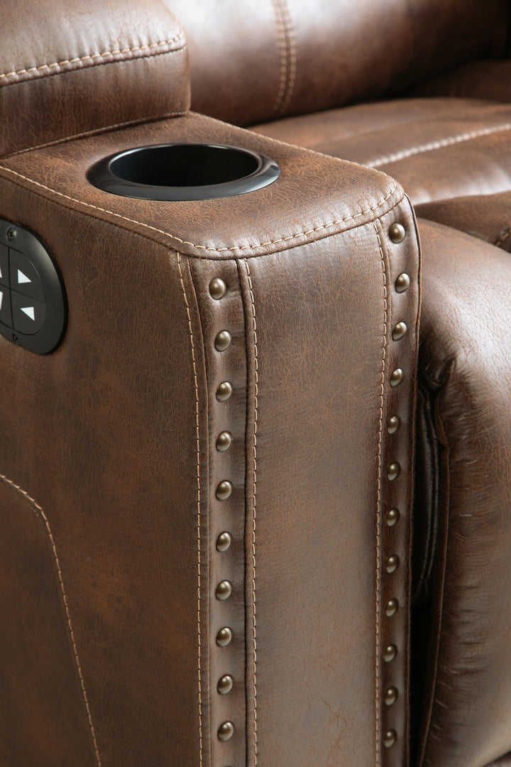 ASHLEY FURNITURE 2450515 Owners Box Power Reclining Sofa
