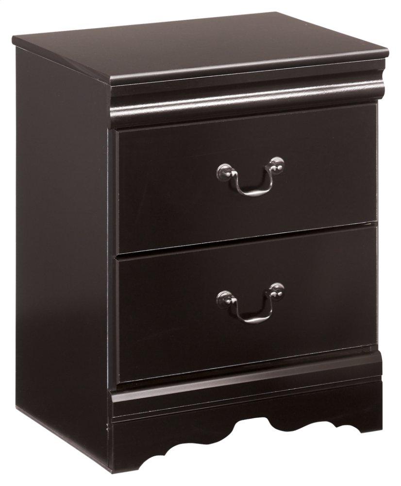 ASHLEY FURNITURE B128B15 Huey Vineyard Queen Sleigh Bed With Mirrored Dresser and 2 Nightstands