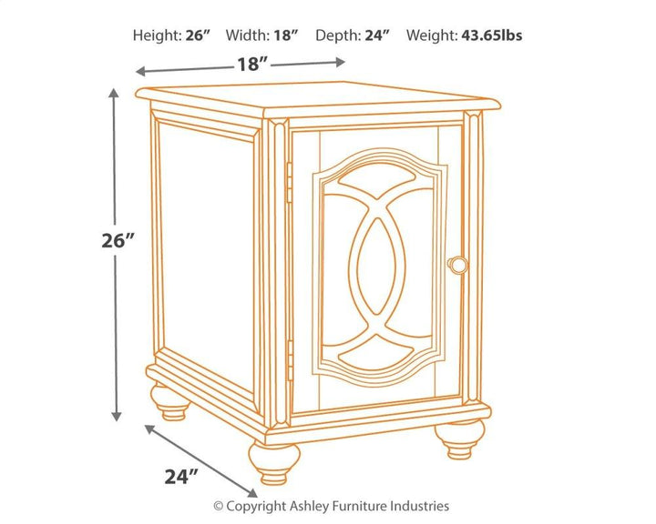 ASHLEY FURNITURE PKG008473 2 End Tables