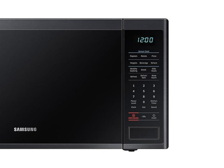 SAMSUNG MS14K6000AG 1.4 cu. ft. Countertop Microwave with Sensor Cooking in Fingerprint Resistant Black Stainless Steel