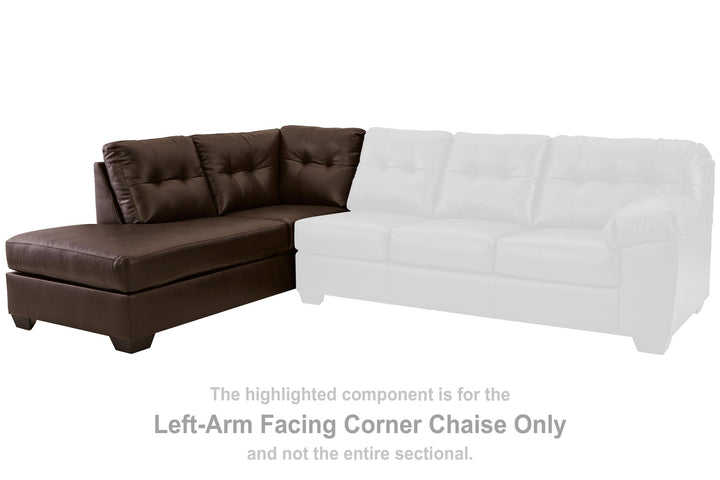 ASHLEY FURNITURE 5970416 Donlen Left-arm Facing Corner Chaise