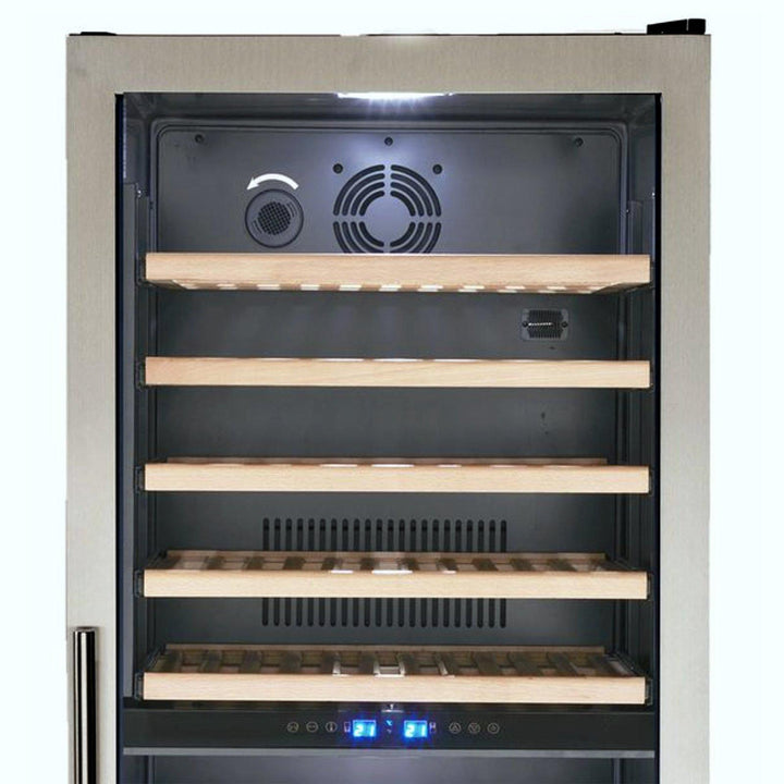 AVANTI WCF154S3SD 154 Bottle DESIGNER Series Dual-Zone Wine Cooler