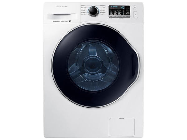 SAMSUNG WW22K6800AW 2.2 cu. ft. Compact Front Load Washer with Super Speed in White