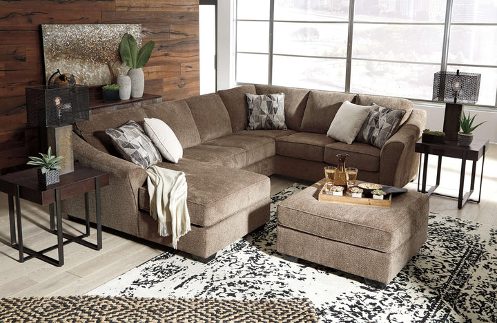 ASHLEY FURNITURE PKG002366 3-piece Sectional With Ottoman