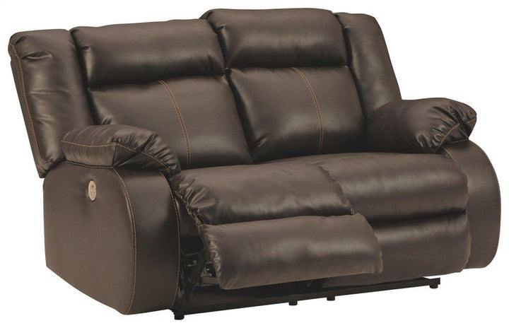 ASHLEY FURNITURE 53505U1 Denoron Power Reclining Sofa and Loveseat