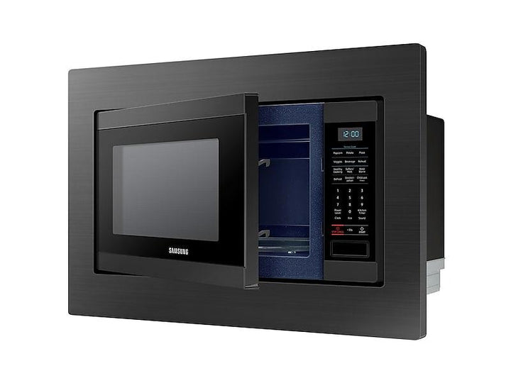 SAMSUNG MS19M8020TG 1.9 cu. ft. Countertop Microwave for Built-In Application in Fingerprint Resistant Black Stainless Steel