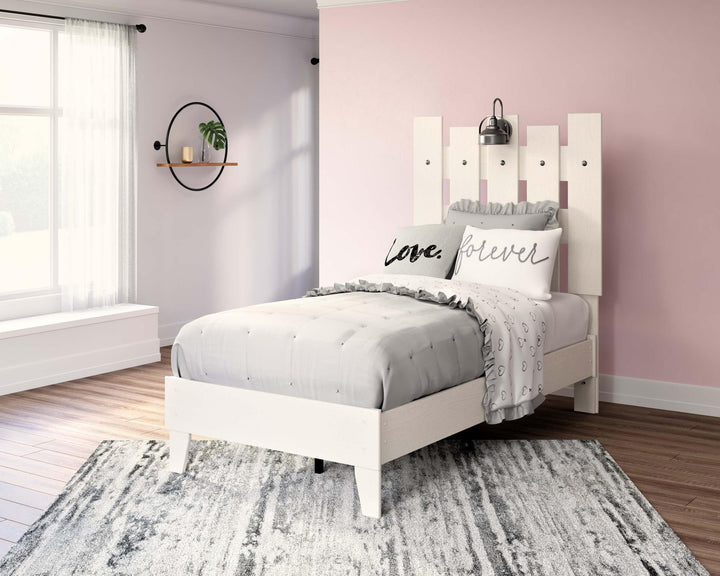 ASHLEY FURNITURE EB1428B2 Vaibryn Twin Panel Platform Bed