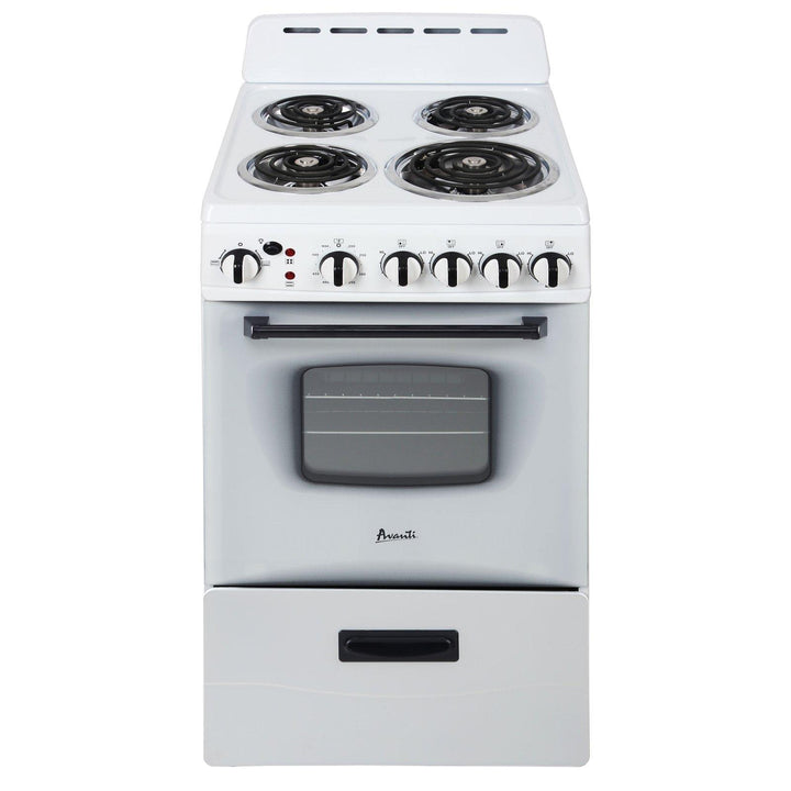 AVANTI ERU200P0W 20" Electric Range