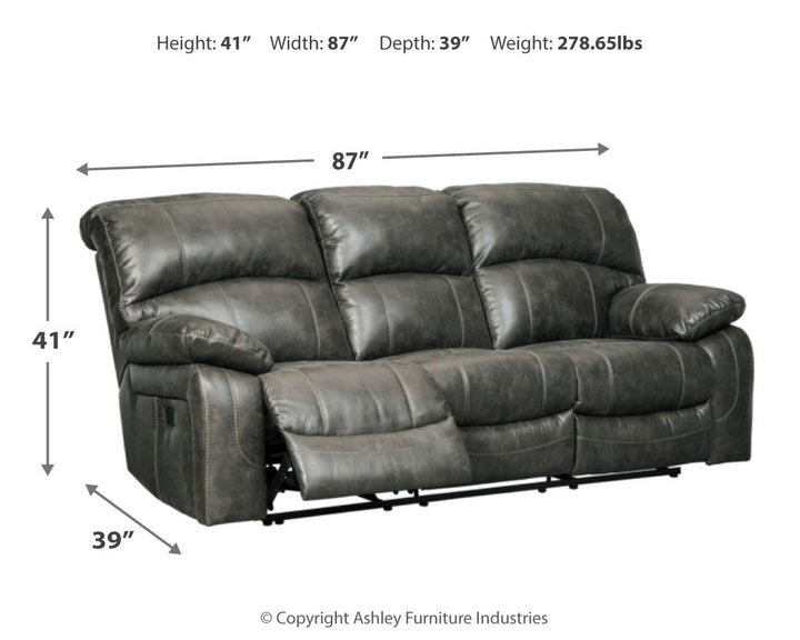 ASHLEY FURNITURE 5160115 Dunwell Power Reclining Sofa