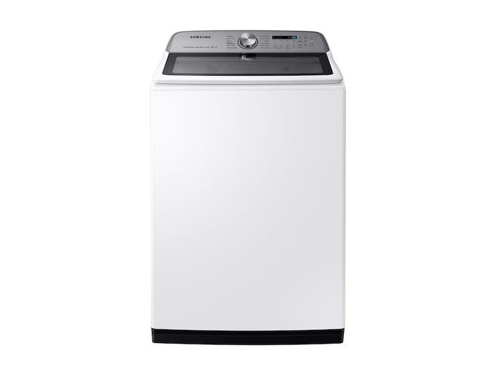 SAMSUNG WA54R7600AW 5.4 cu. ft. Top Load Washer with Super Speed in White