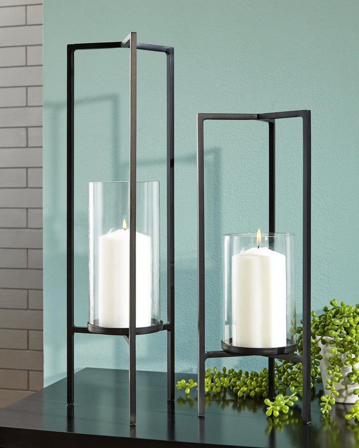 ASHLEY FURNITURE A2000463 Ginette Candle Holder set of 2