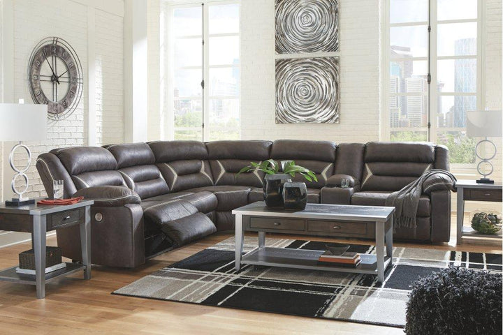 ASHLEY FURNITURE PKG000833 4-piece Sectional With Recliner