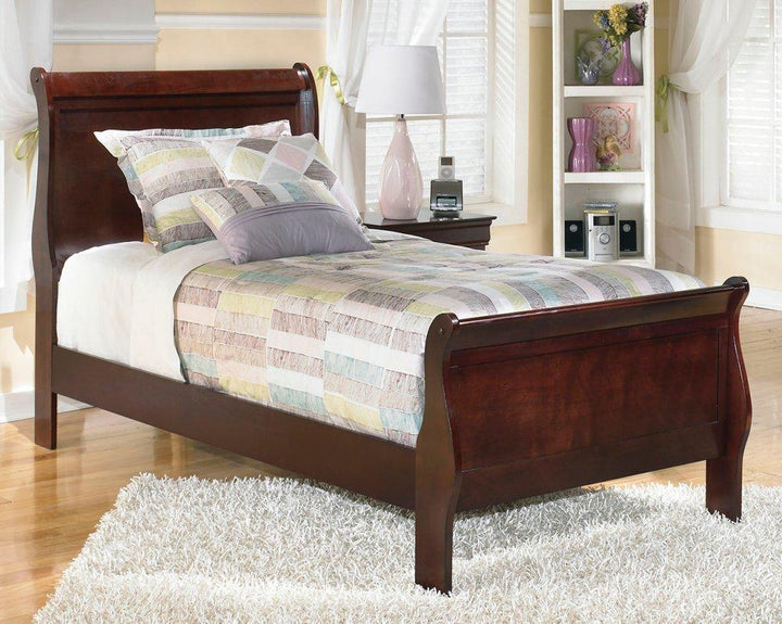 ASHLEY FURNITURE PKG000508 Twin Sleigh Bed With 2 Nightstands