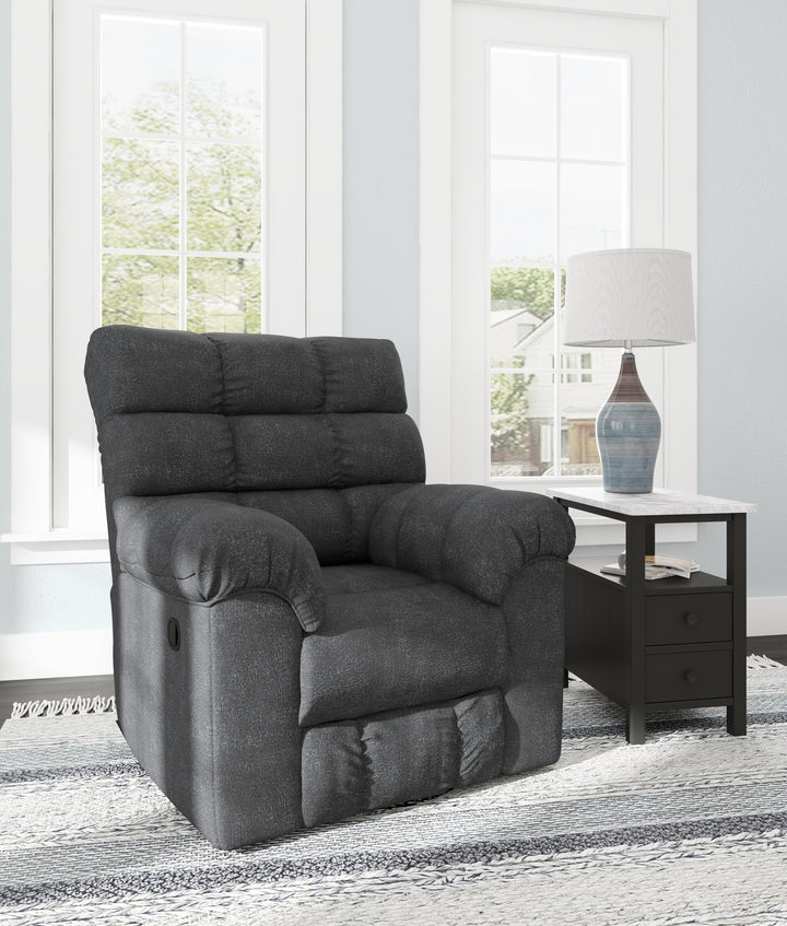 ASHLEY FURNITURE PKG008952 3-piece Sectional With Recliner