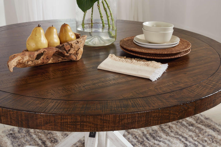 ASHLEY FURNITURE PKG013273 Dining Table and 4 Chairs