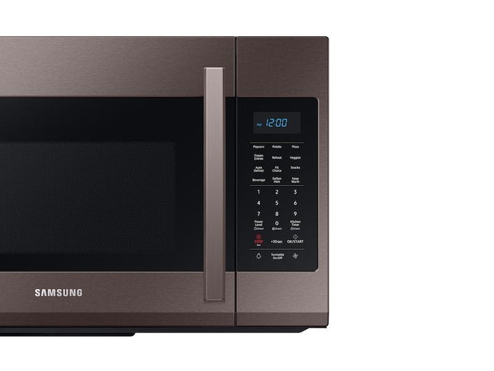 SAMSUNG ME19R7041FT 1.9 cu. ft. Over-the-Range Microwave with Sensor Cooking in Fingerprint Resistant Tuscan Stainless Steel