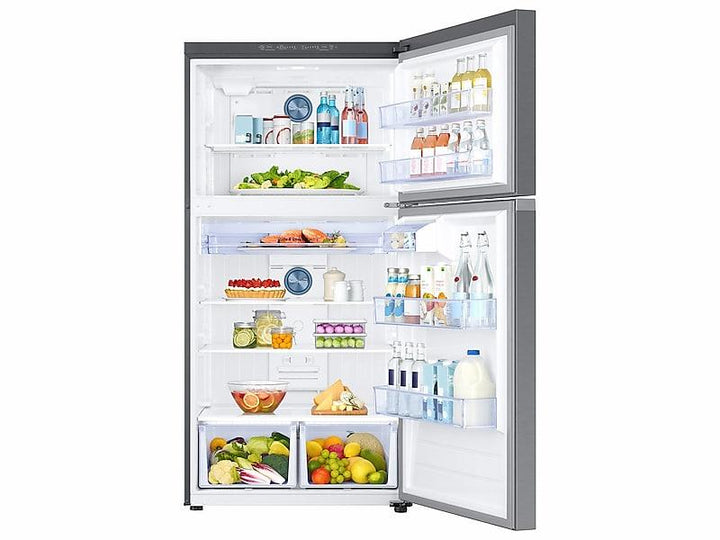 SAMSUNG RT21M6213SR 21 cu. ft. Top Freezer Refrigerator with FlexZone TM in Stainless Steel