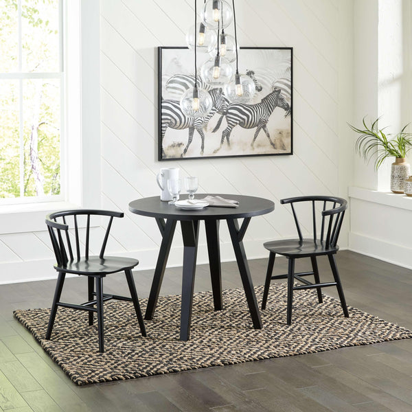 ASHLEY FURNITURE PKG010474 Dining Table and 2 Chairs