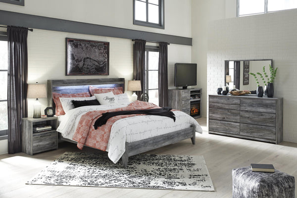 ASHLEY FURNITURE PKG007533 King Panel Bed With Dresser