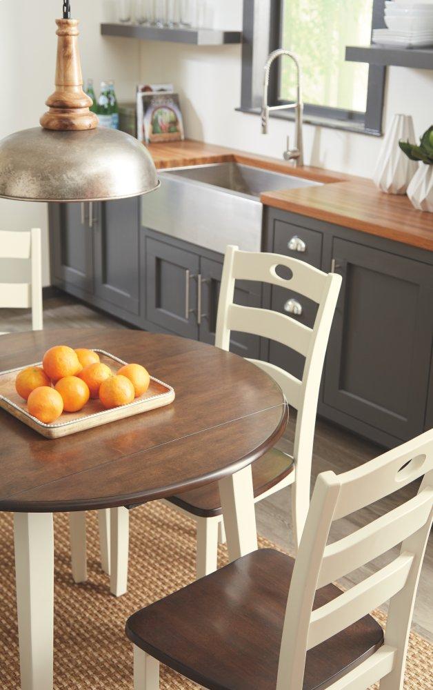 ASHLEY FURNITURE D335D3 Woodanville Dining Table With 4 Chairs