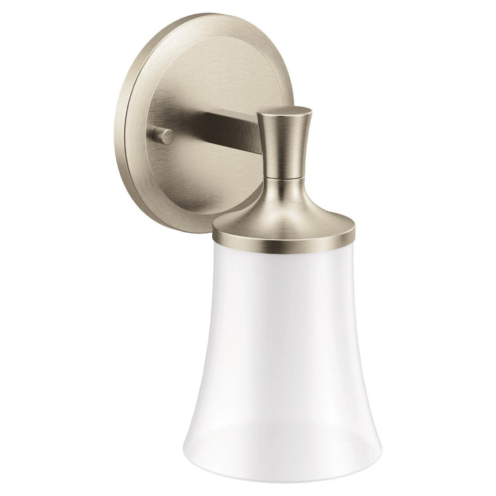 MOEN YB0361BN Flara Brushed nickel one globe bath light