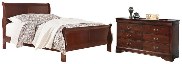 ASHLEY FURNITURE PKG004941 Queen Sleigh Bed With Dresser