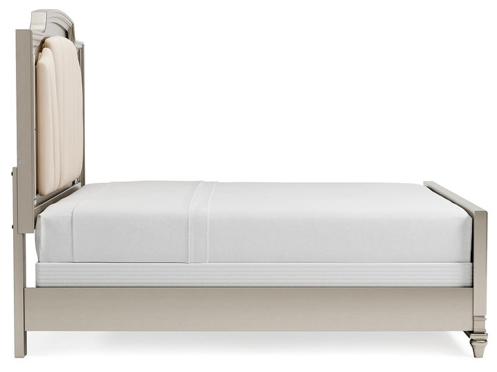 ASHLEY FURNITURE B744B4 Chevanna California King Upholstered Panel Bed