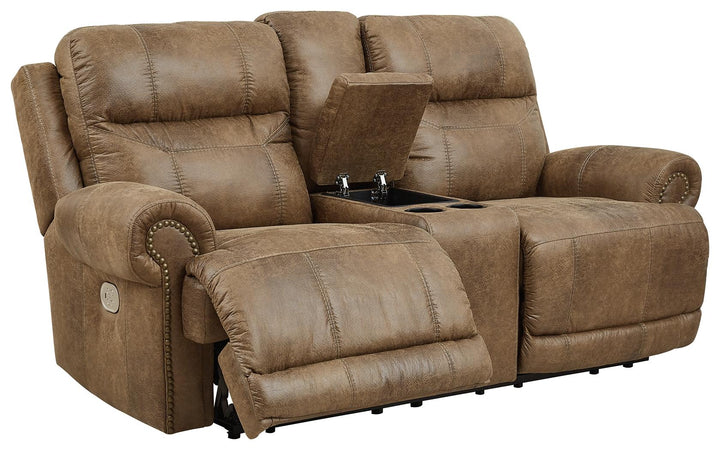 ASHLEY FURNITURE 6500418 Grearview Power Reclining Loveseat With Console