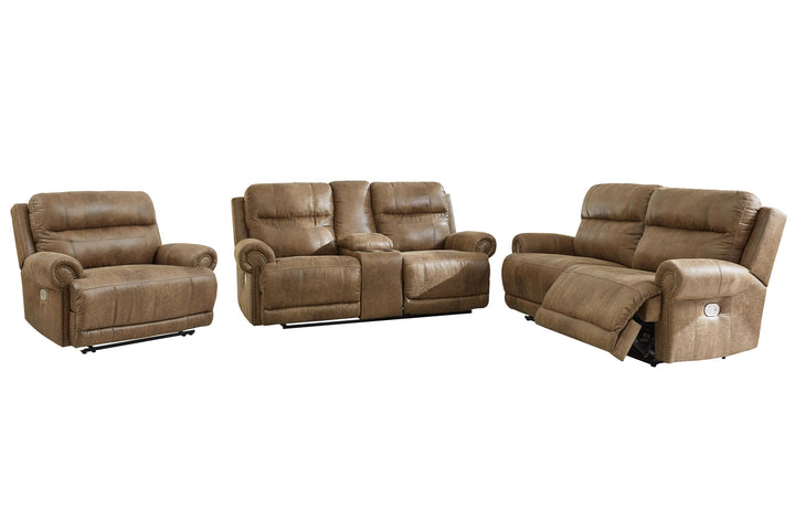 ASHLEY FURNITURE PKG011005 Sofa, Loveseat and Recliner