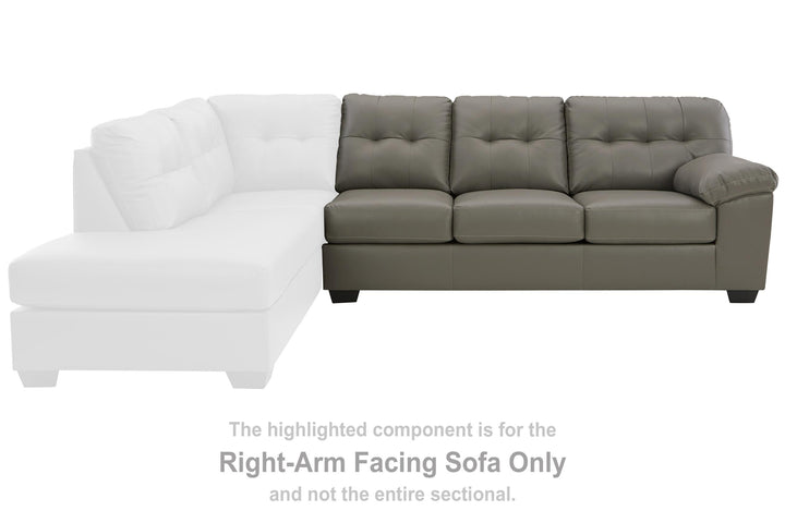 ASHLEY FURNITURE 5970267 Donlen Right-arm Facing Sofa