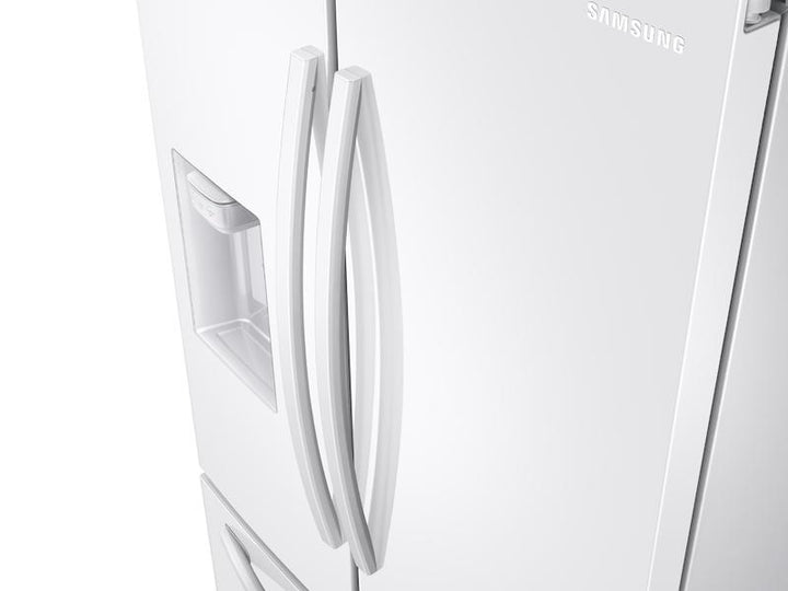 SAMSUNG RF27T5201WW 27 cu. ft. Large Capacity 3-Door French Door Refrigerator with External Water & Ice Dispenser in White