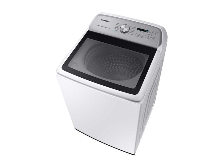 SAMSUNG WA54R7600AW 5.4 cu. ft. Top Load Washer with Super Speed in White