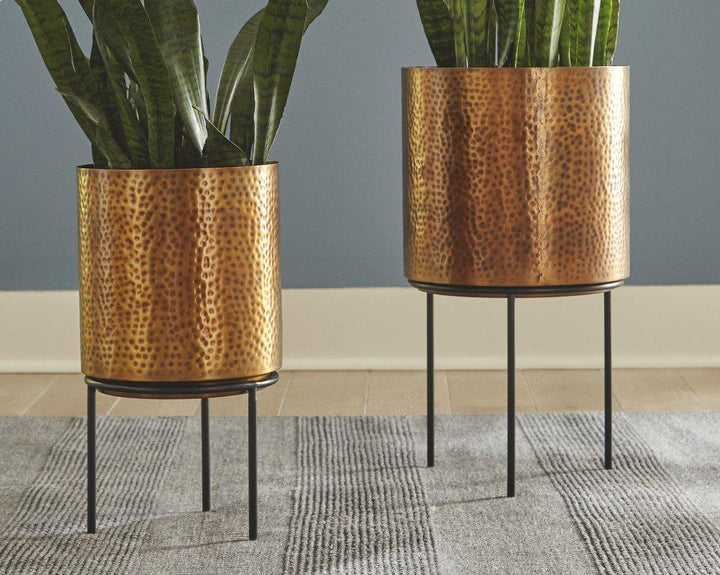 ASHLEY FURNITURE A2000407 Donisha Planter set of 2