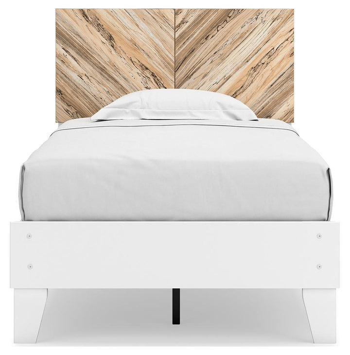 ASHLEY FURNITURE EB1221B3 Piperton Twin Panel Platform Bed