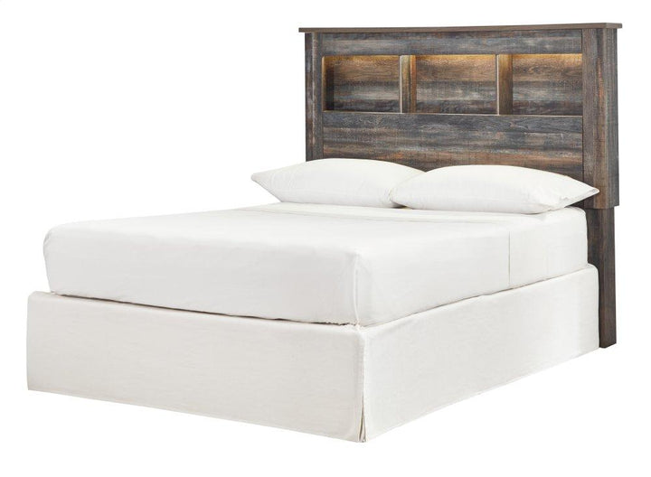 ASHLEY FURNITURE PKG003124 King Panel Headboard With Mirrored Dresser and Chest