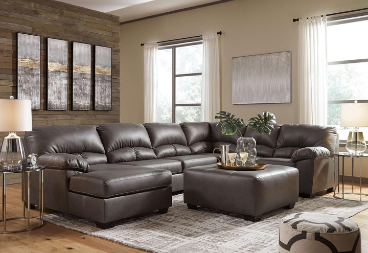 ASHLEY FURNITURE PKG007283 3-piece Sectional With Ottoman