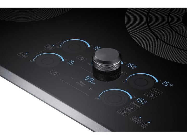 SAMSUNG NZ36K7570RS 36" Smart Electric Cooktop with Sync Elements in Stainless Steel