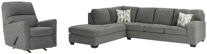 ASHLEY FURNITURE PKG002360 2-piece Sectional With Recliner