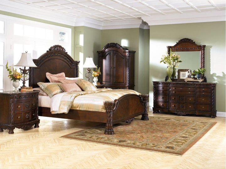 ASHLEY FURNITURE B553B10 North Shore King Panel Bed