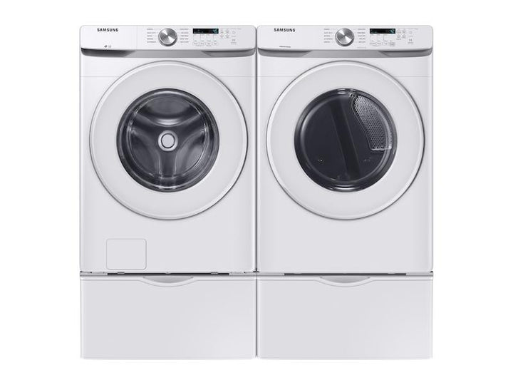 SAMSUNG DVE45T6020W 7.5 cu. ft. Electric Long Vent Dryer with Sensor Dry in White