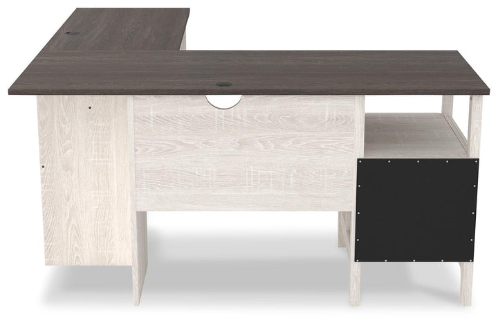 ASHLEY FURNITURE H287H1 Dorrinson 2-piece Home Office Desk