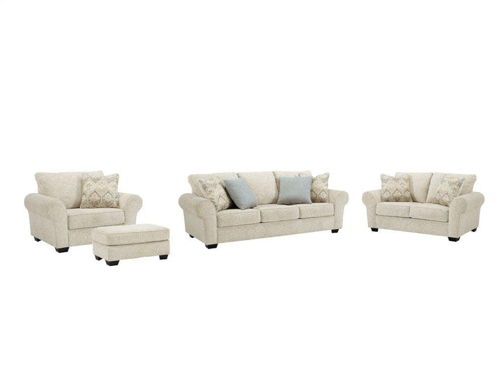 ASHLEY FURNITURE PKG008181 Sofa, Loveseat, Chair and Ottoman