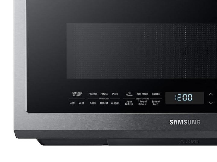 SAMSUNG ME21M706BAS 2.1 cu. ft. Over-the-Range Microwave with Sensor Cooking in Fingerprint Resistant Stainless Steel