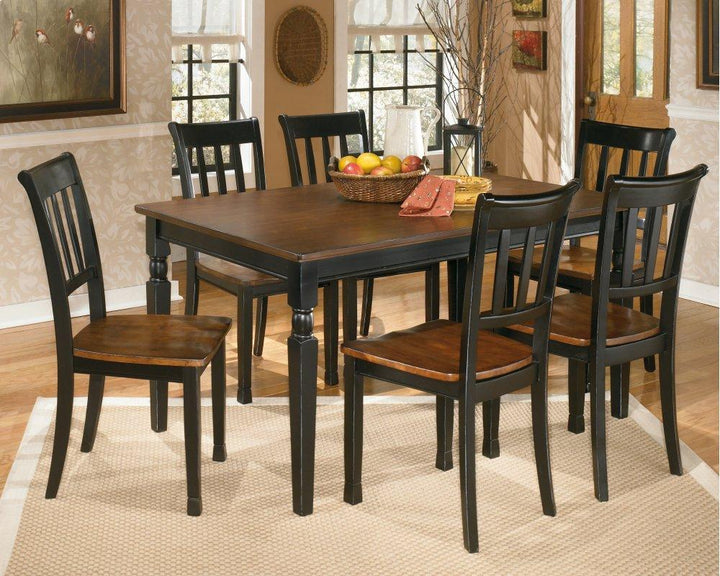 ASHLEY FURNITURE PKG002049 Dining Table and 6 Chairs