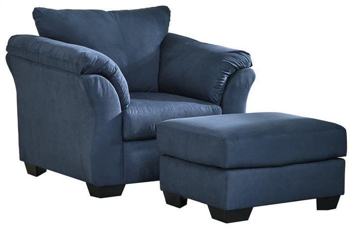 ASHLEY FURNITURE 75007U4 Darcy Chair and Ottoman