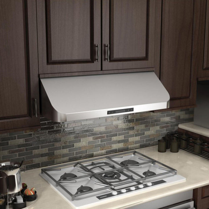 ZLINE KITCHEN AND BATH 61930 ZLINE Ducted Under Cabinet Range Hood in Stainless Steel Size: 30 Inch