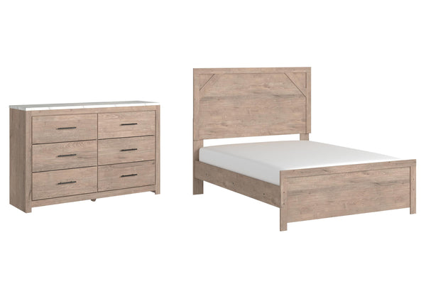ASHLEY FURNITURE PKG009394 Full Panel Bed With Dresser