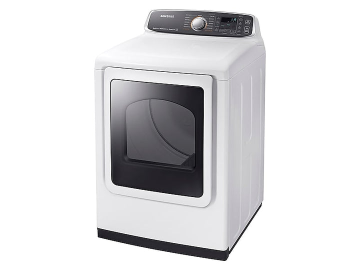 SAMSUNG DVE52M7750W 7.4 cu. ft. Electric Dryer in White