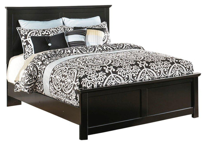 ASHLEY FURNITURE PKG002707 Queen Panel Bed With Mirrored Dresser, Chest and Nightstand