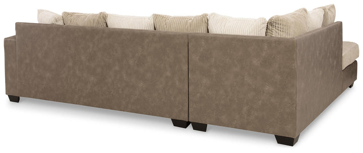 ASHLEY FURNITURE 18403S1 Keskin 2-piece Sectional With Chaise